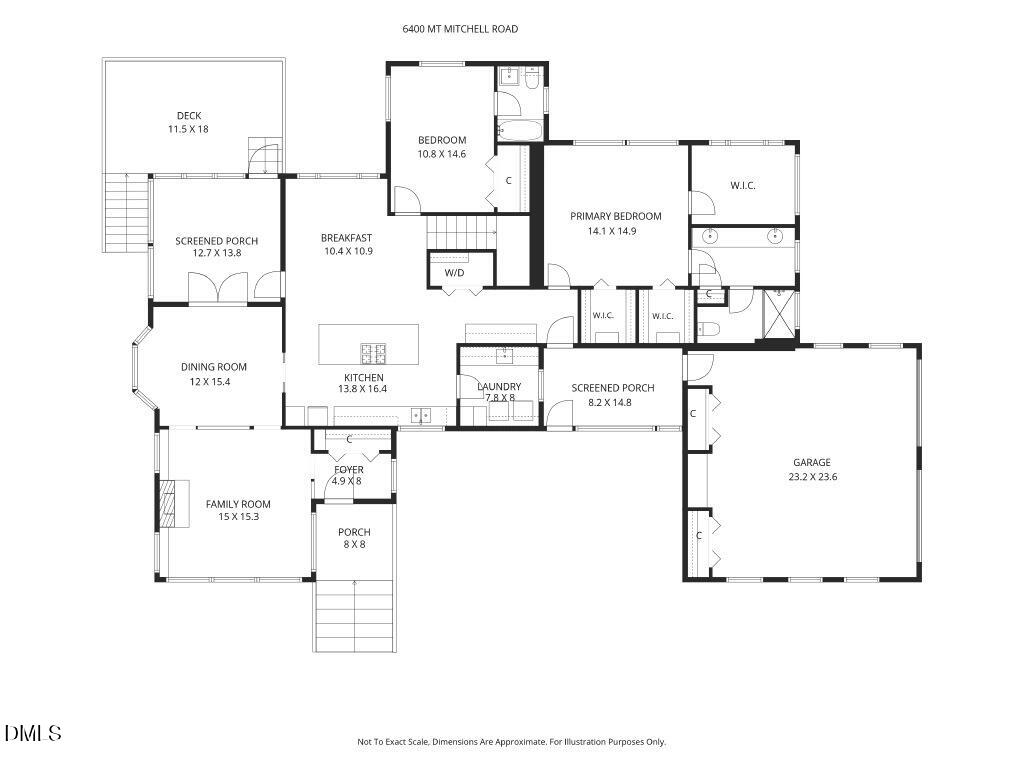 6400 Mt Mitchell Road, Efland, NC 27243