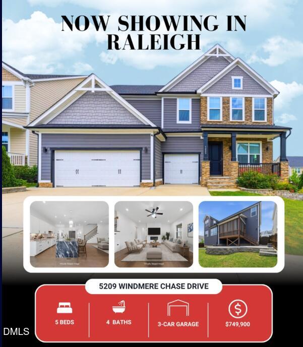 5209 Windmere Chase Drive, Raleigh, NC 27616