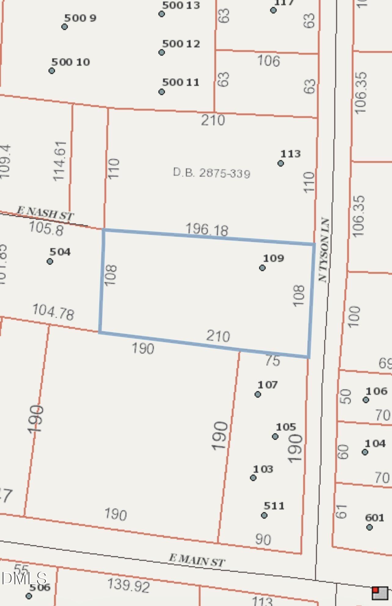 109 N Tyson Lane, Elm City, NC 27822