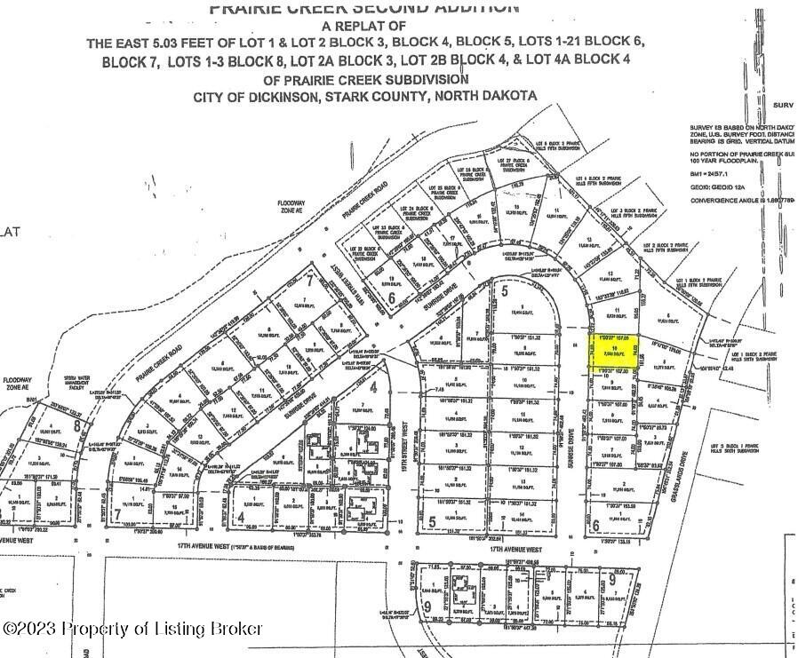 Block 6, Lot 10, Sunrise Dr, Dickinson, ND 58601