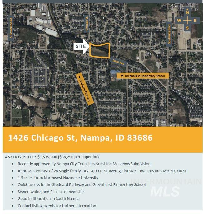 1426 Chicago St, Nampa ID 83686