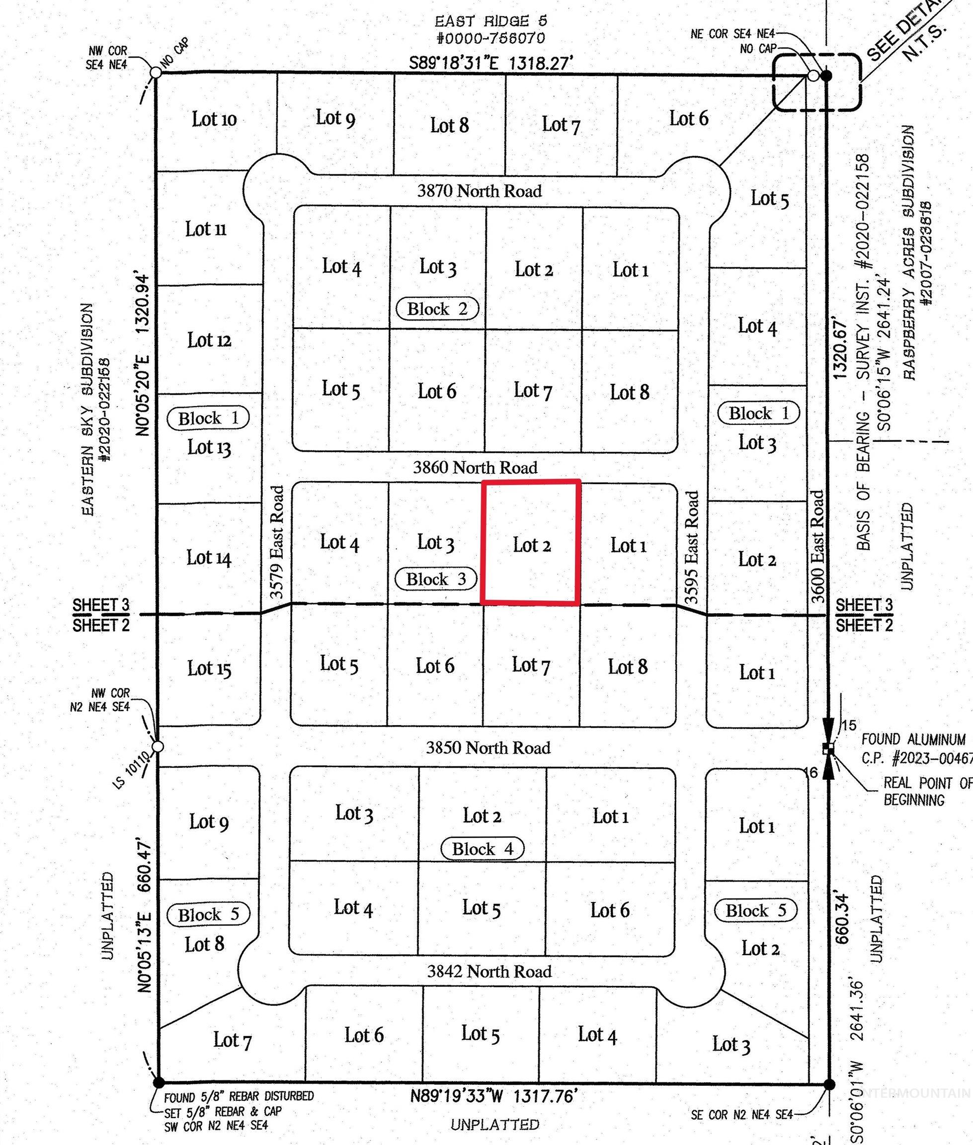Lot 2 Block 3 North Sixty Subdivision, Kimberly ID 83341