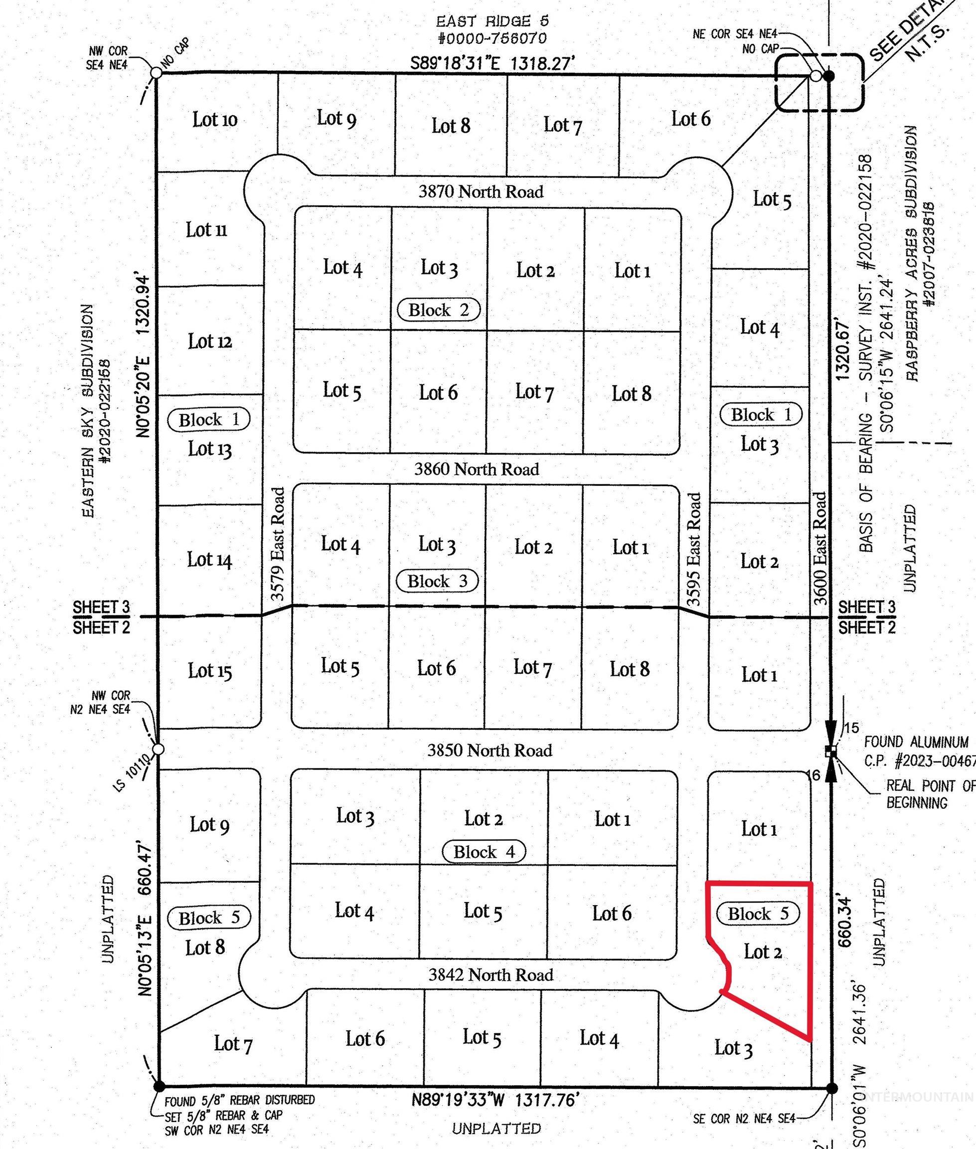 Lot 2 Block 5 North Sixty Subdivision, Kimberly ID 83341