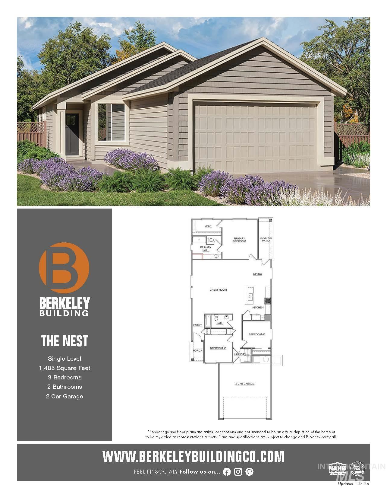 3322 Helios Steet, Caldwell ID 83605