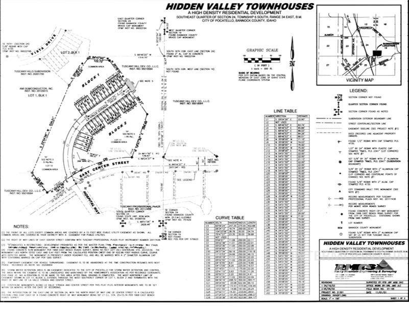 206, 225, 230 La Valle Strada, Pocatello ID 83201