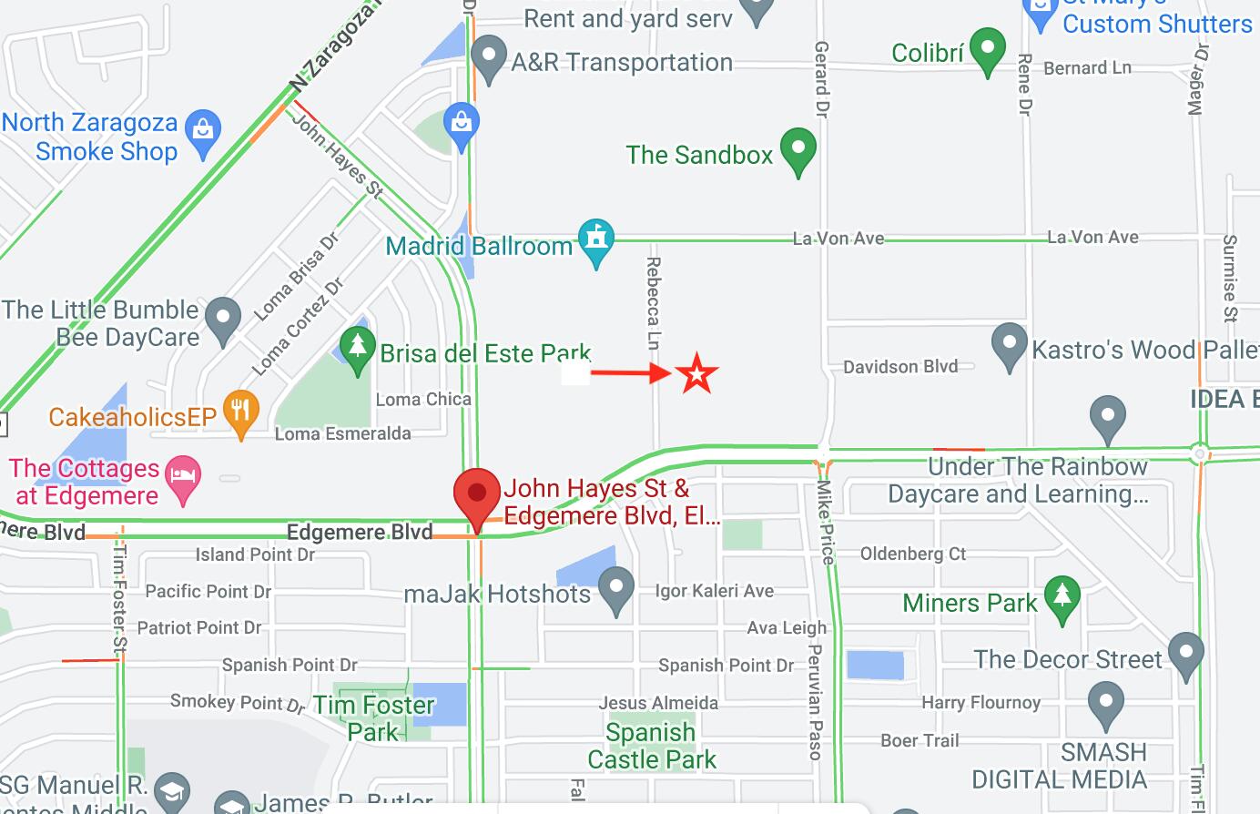 0000 Rebecca Lane, El Paso, TX 79938
