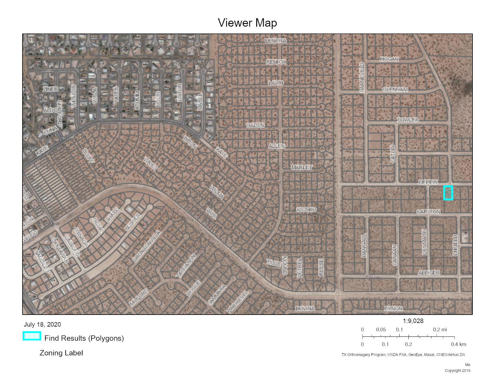 TBD DEPEW AVE Avenue, Horizon City, TX 79928