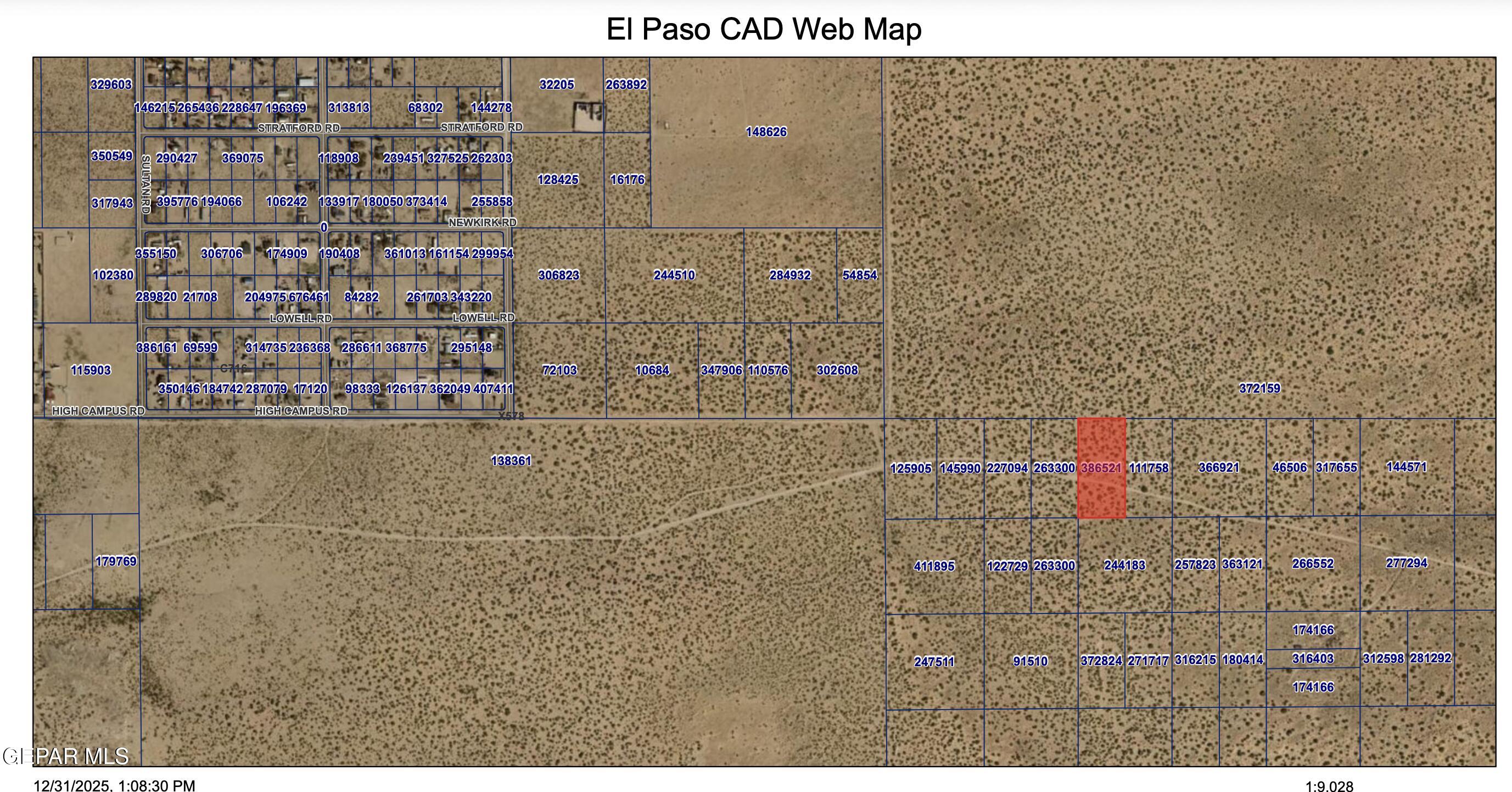 PID 386521 TBD Horizon, Horizon City, TX 79928