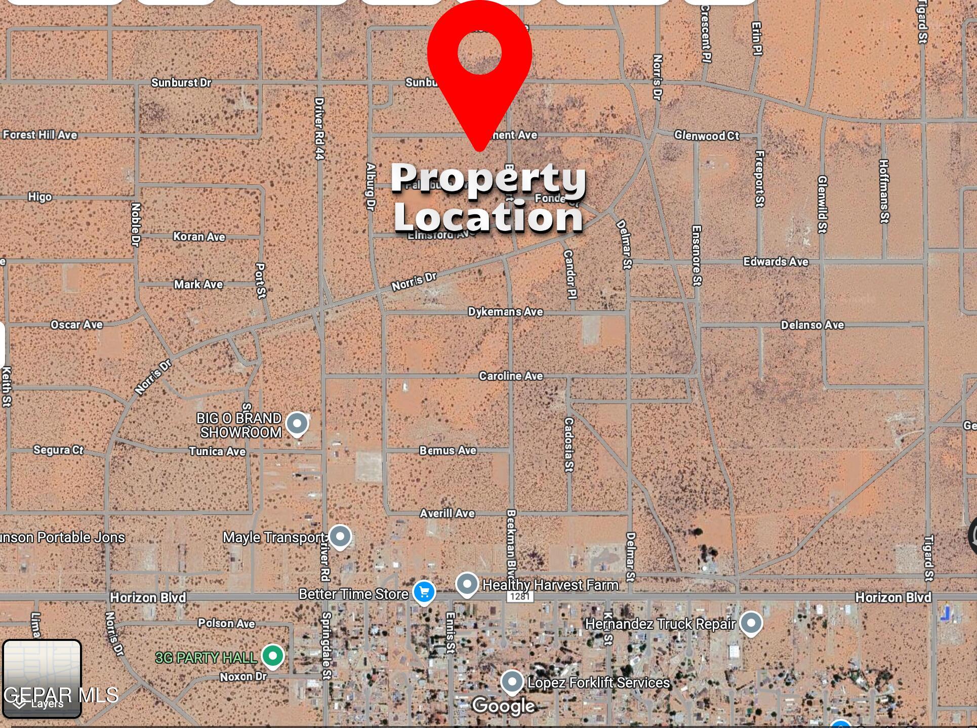 TBD Ghent Avenue, Horizon City, TX 79928
