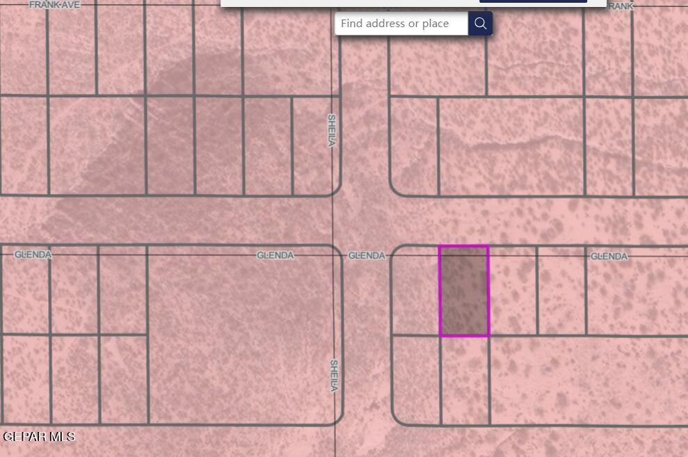 Lot 40 Glenda, El Paso, TX 79938