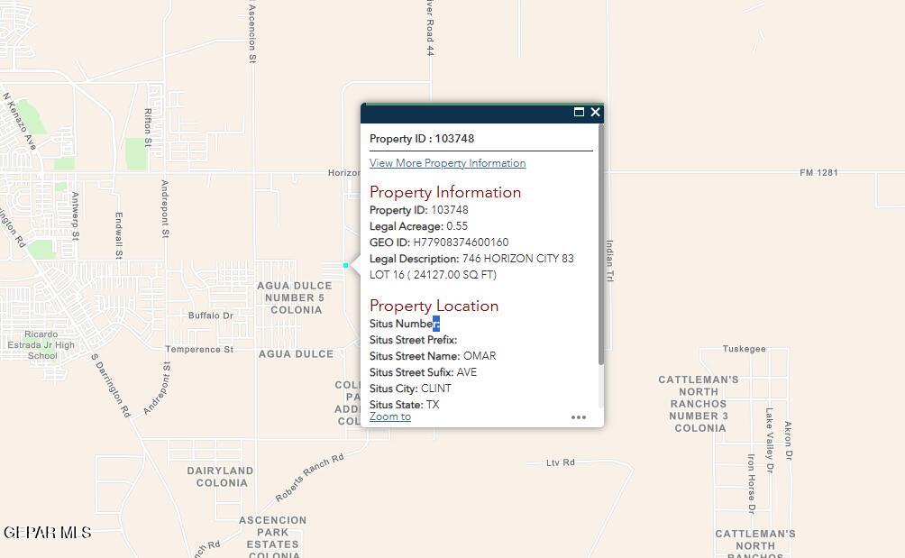 PN-103748 Omar Avenue, Clint, TX 79928