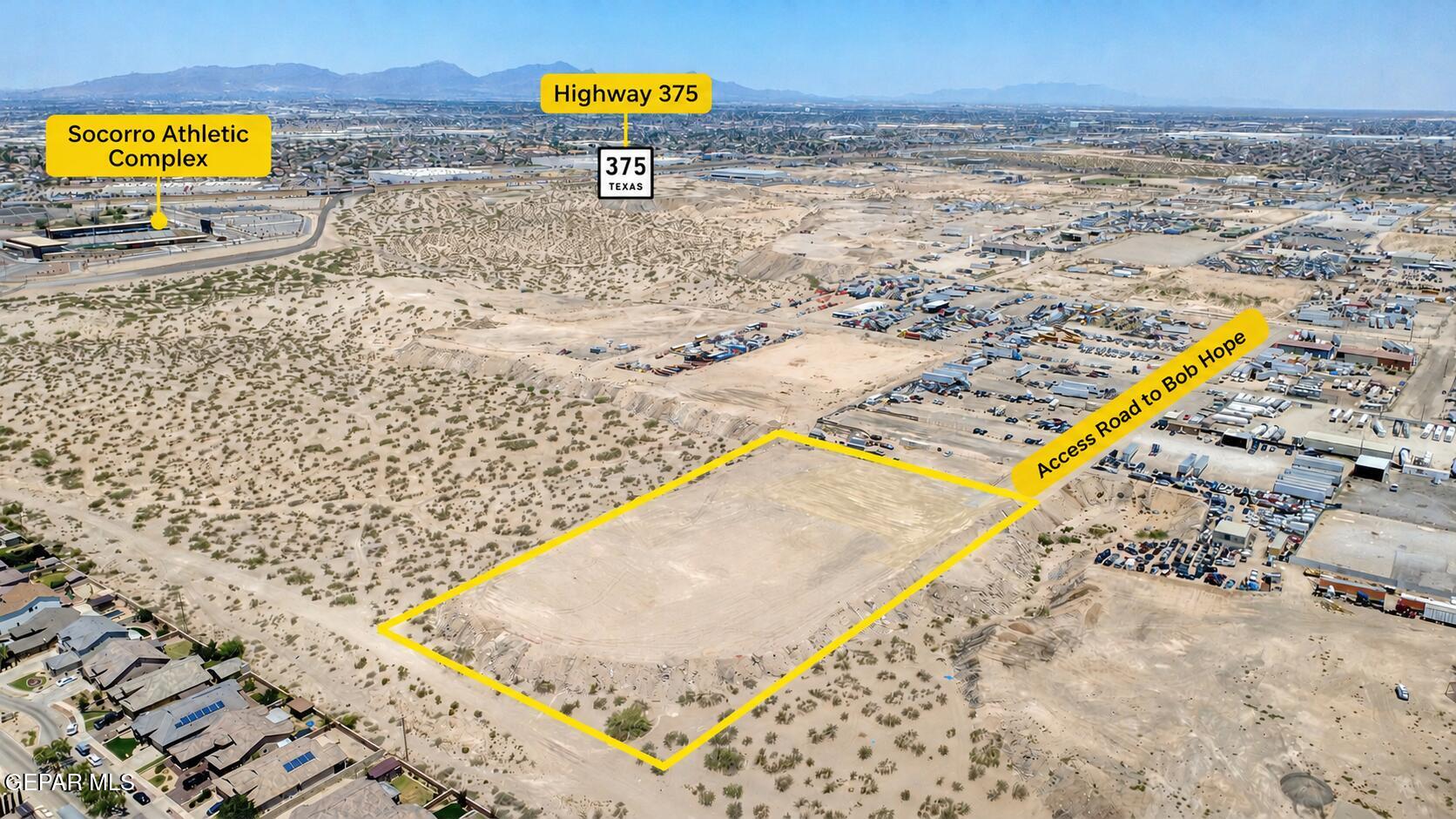 PN-229400 TBD BOB HOPE Drive, El Paso, TX 79928