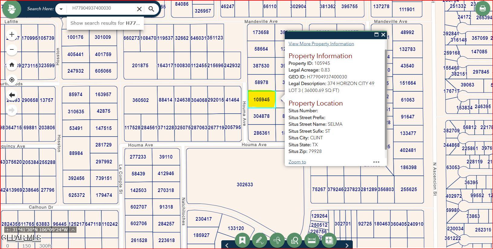 PN105945 Selma Street, Clint, TX 79928