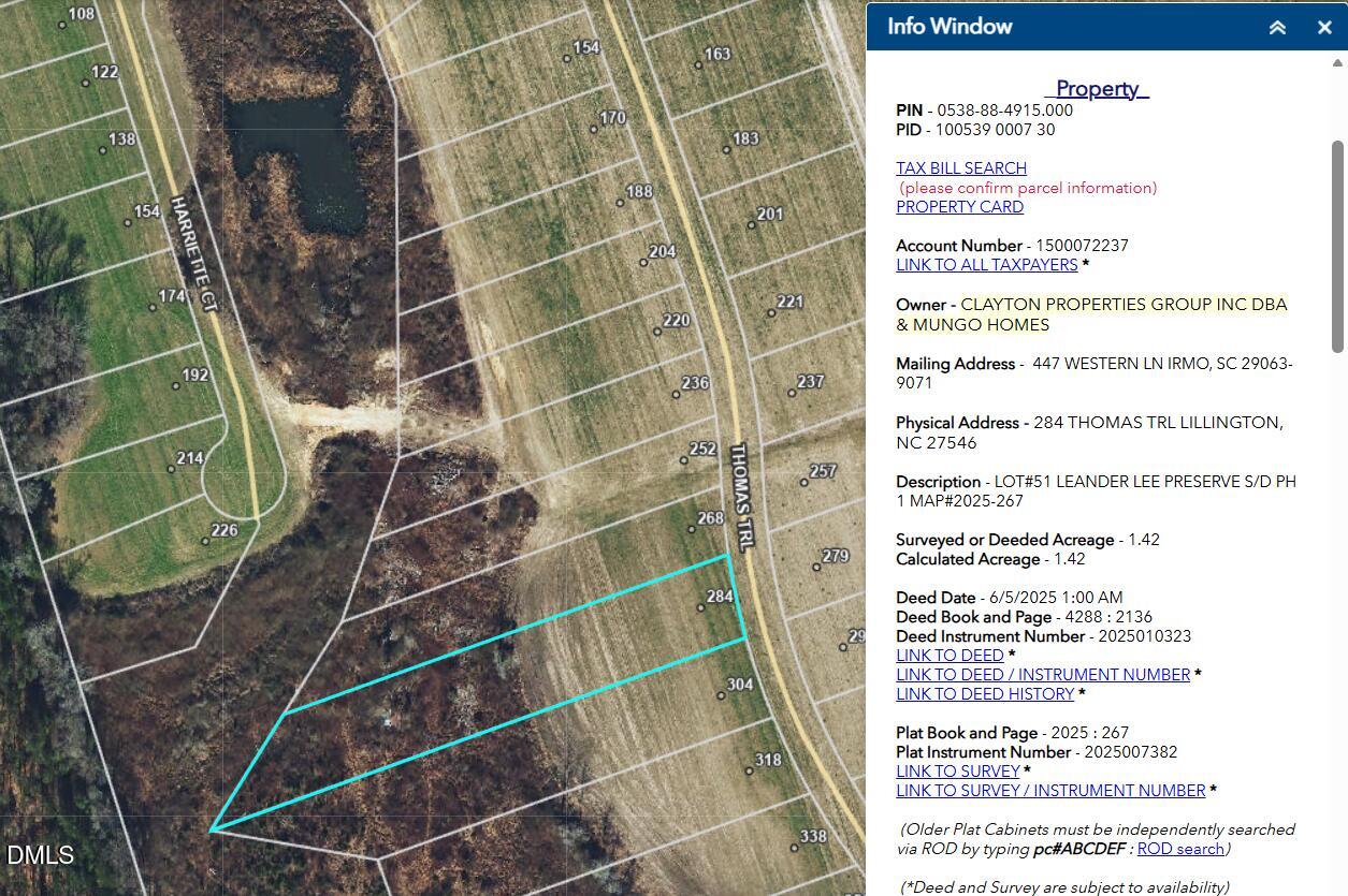 284 Thomas Trail, Lillington, NC 27546