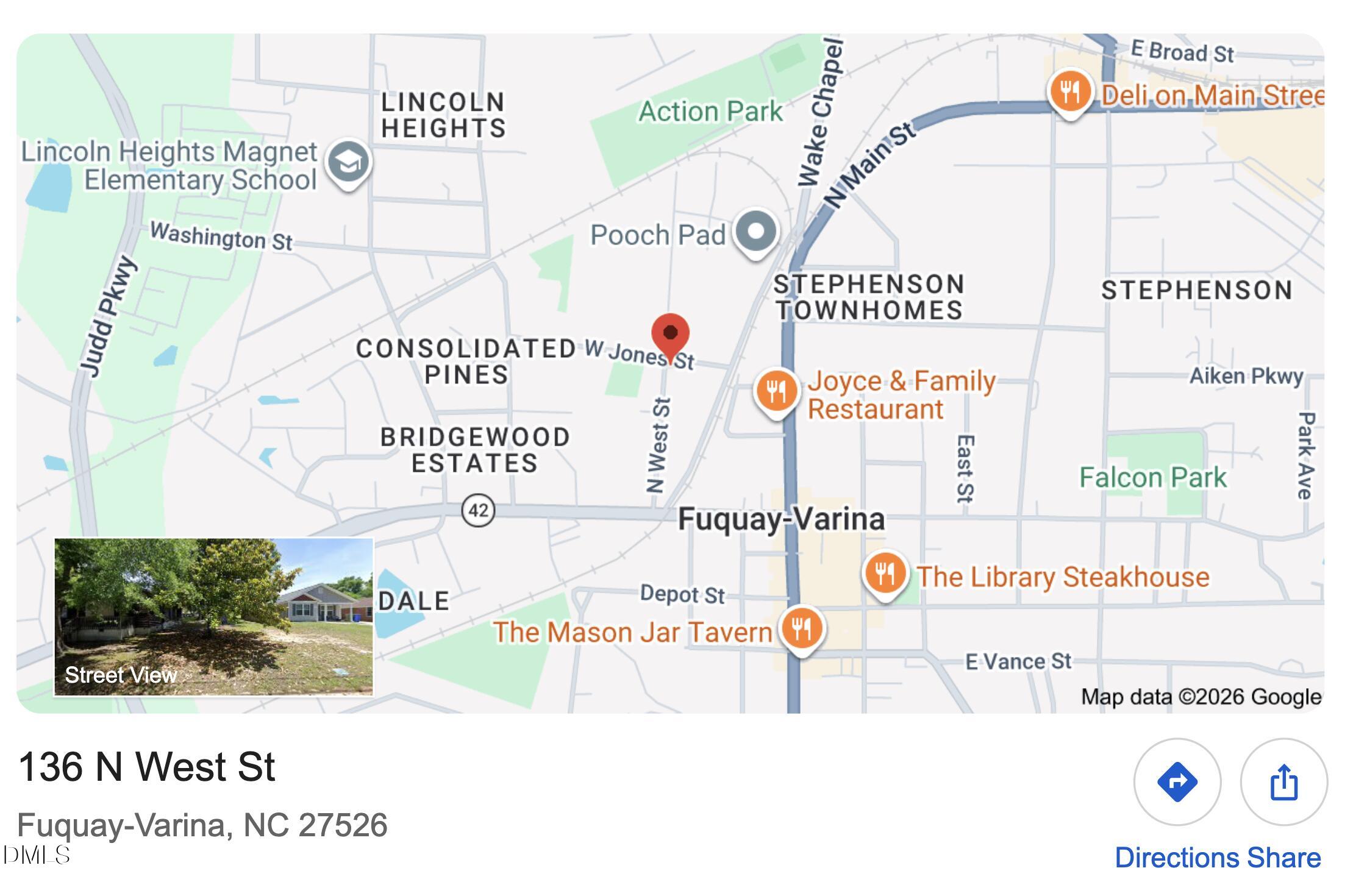 136 N West Street, Fuquay Varina, NC 27526