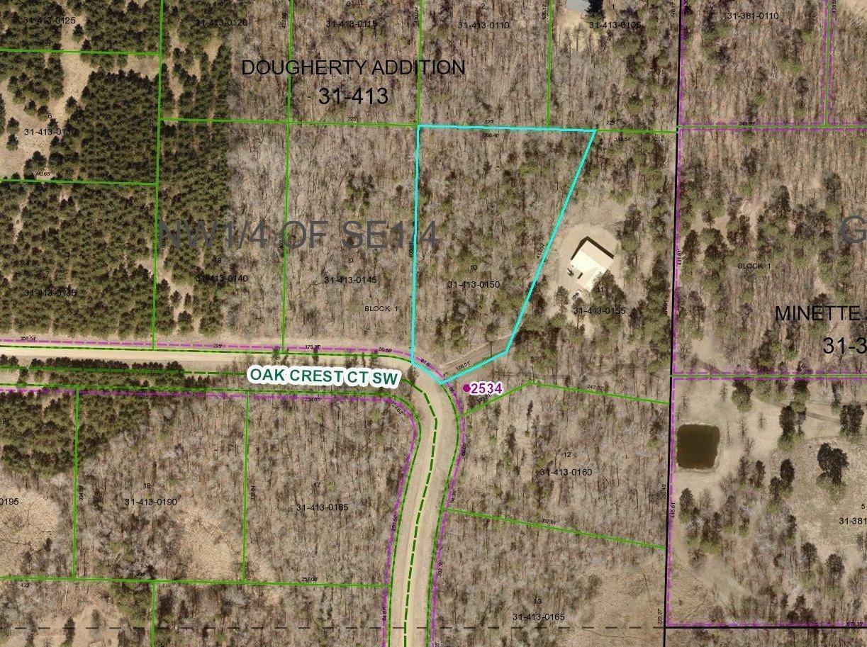 Lot 10 OAK CREST Court SW, Backus, MN 56435