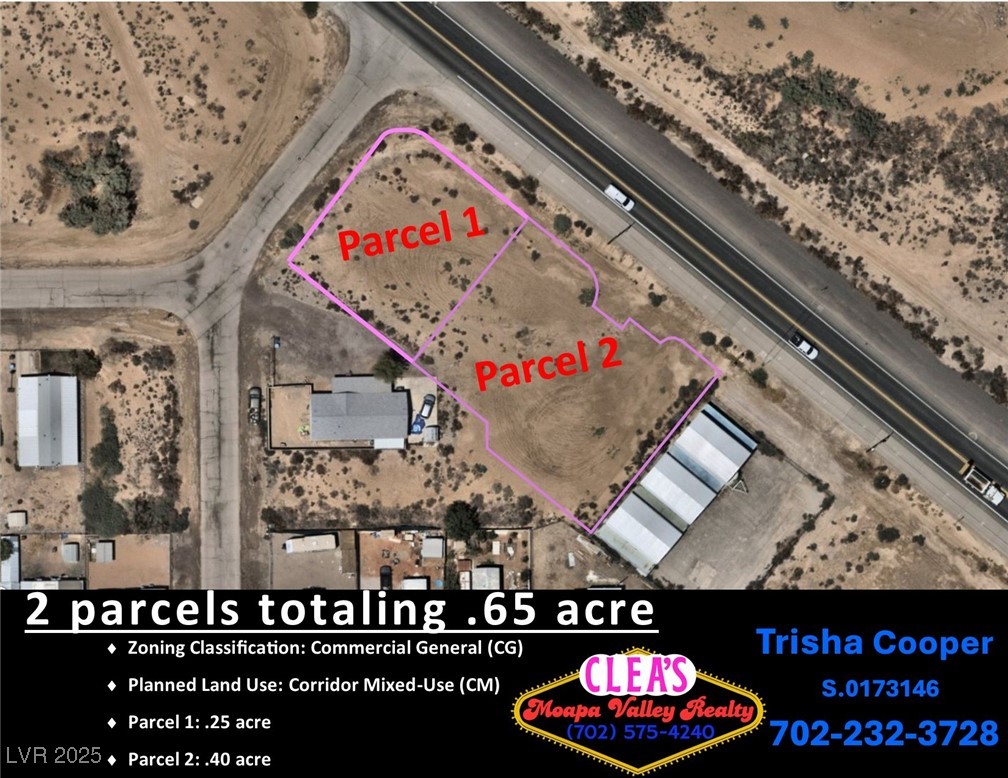 N Moapa Valley Blvd and N Oliver St