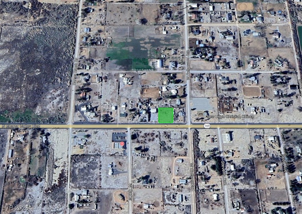Moapa Valley Blvd near Cottonwood