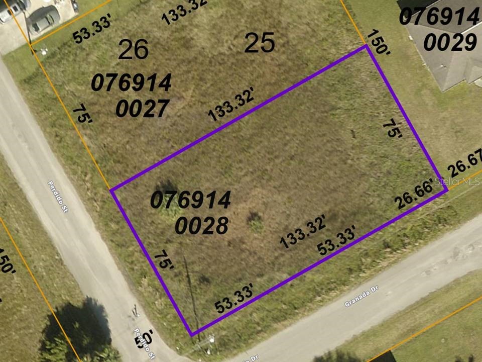 LOTS 26 AND 1/2OF LOT GRANADA LOTS 25 & 26AND 1/2OF LOT 24 PAR#2 DRIVE