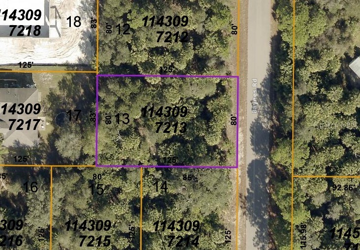 LOT 13 BAYNES ROAD
