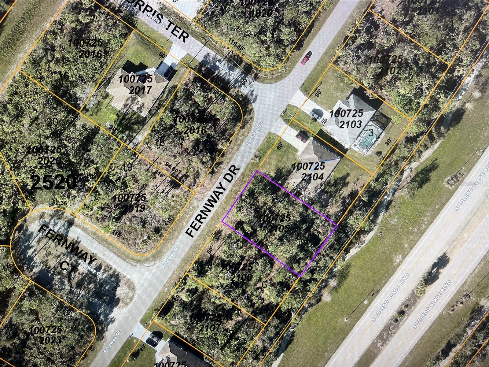 LOT 5 FERNWAY DRIVE