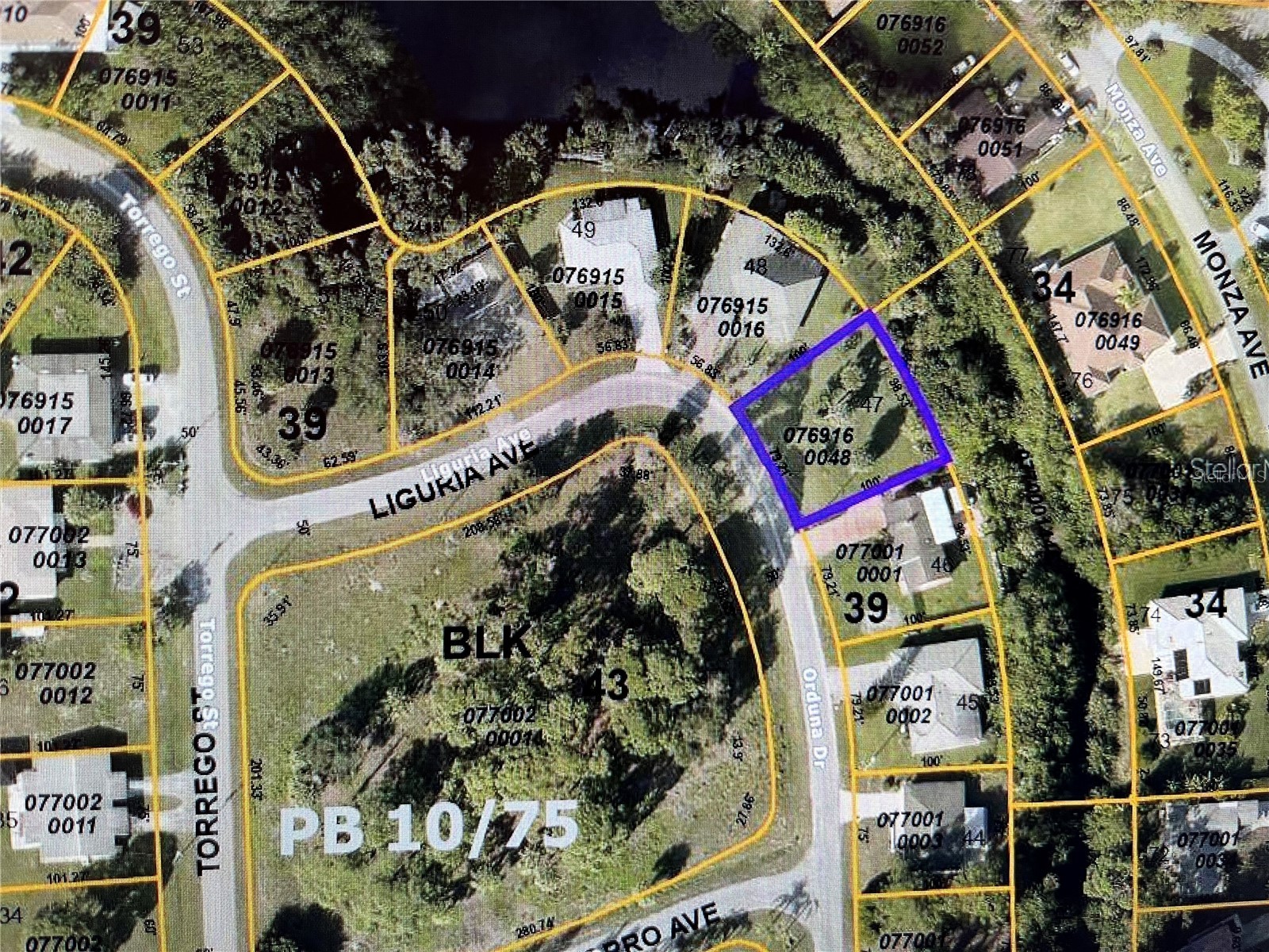 LOT 47 ORDUNA DRIVE