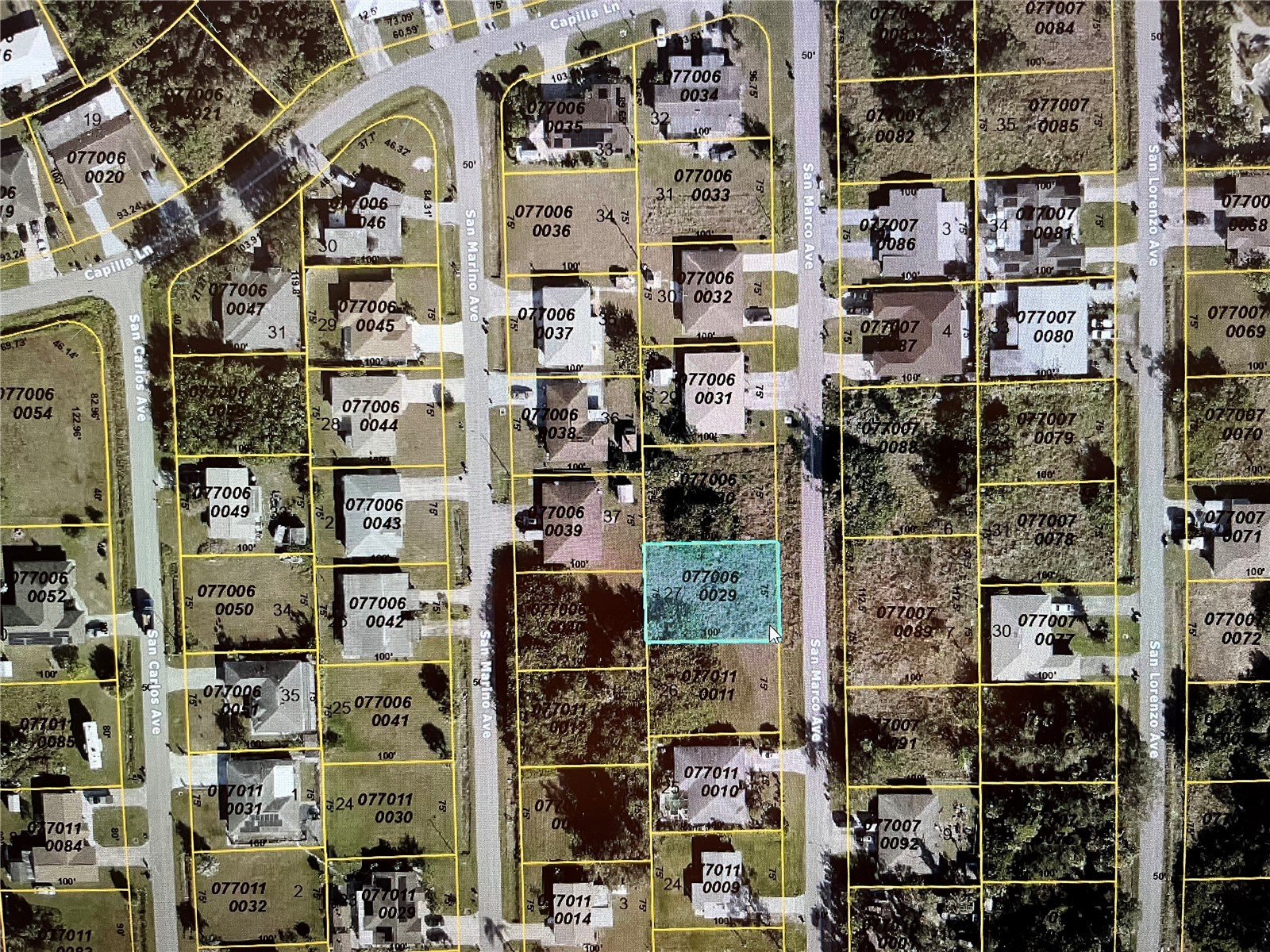 LOT#27 SAN MARCO AVENUE