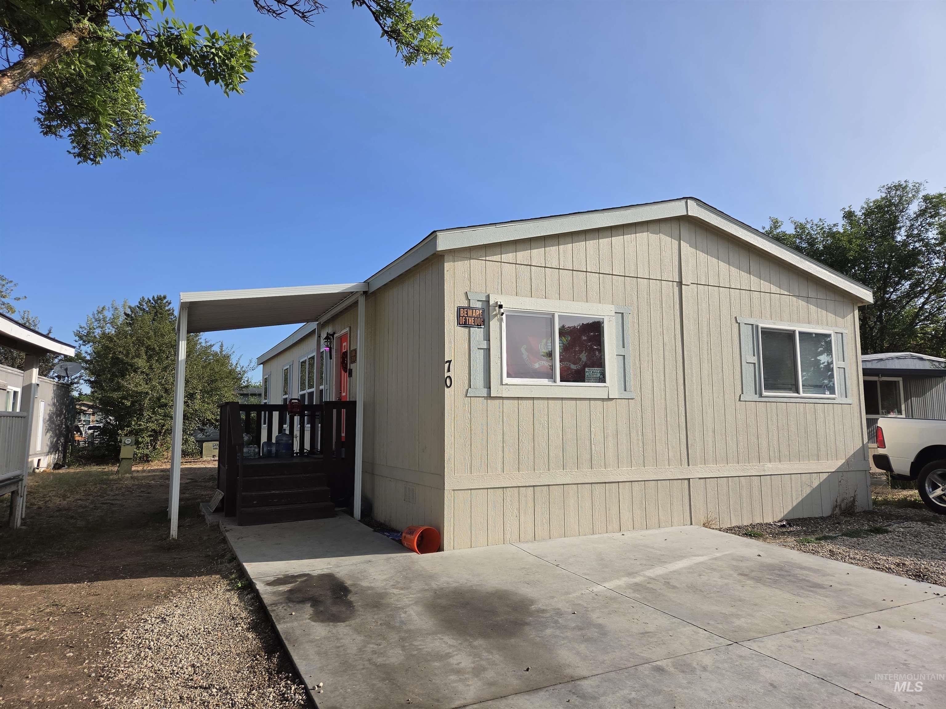 181 N Liberty # 70, Boise ID 83704