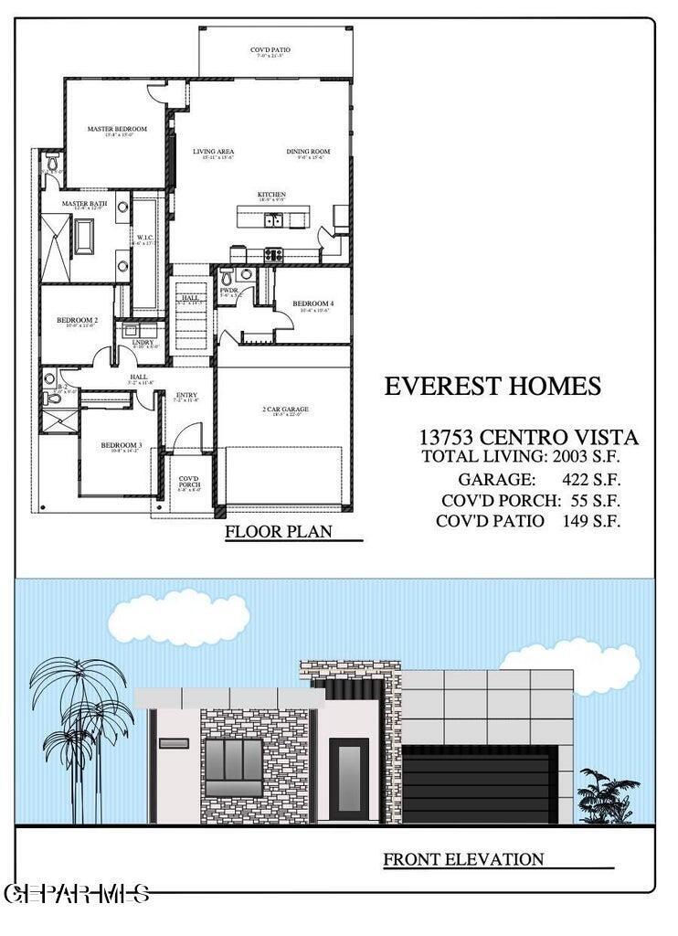 13753 CENTRO VISTA Avenue, Horizon City, TX 79928